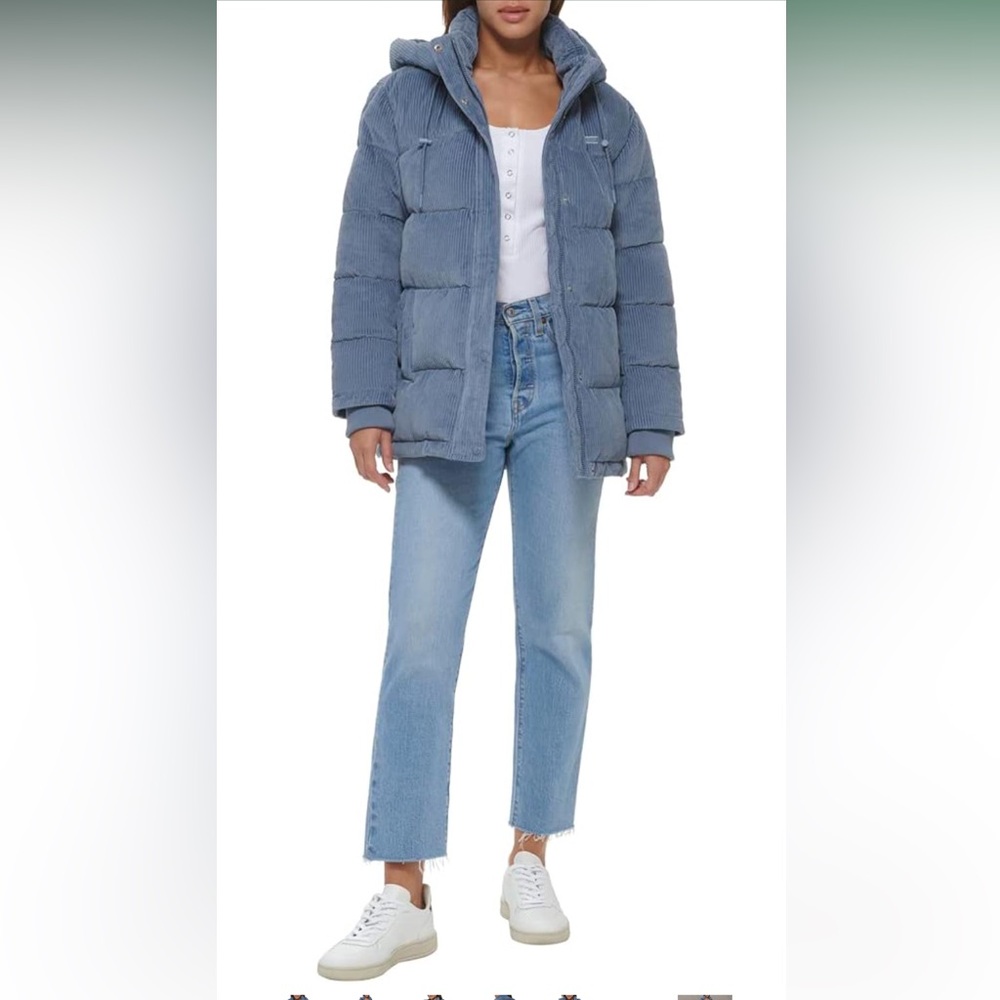 NWT Levi’s Bubble Puffer Coat